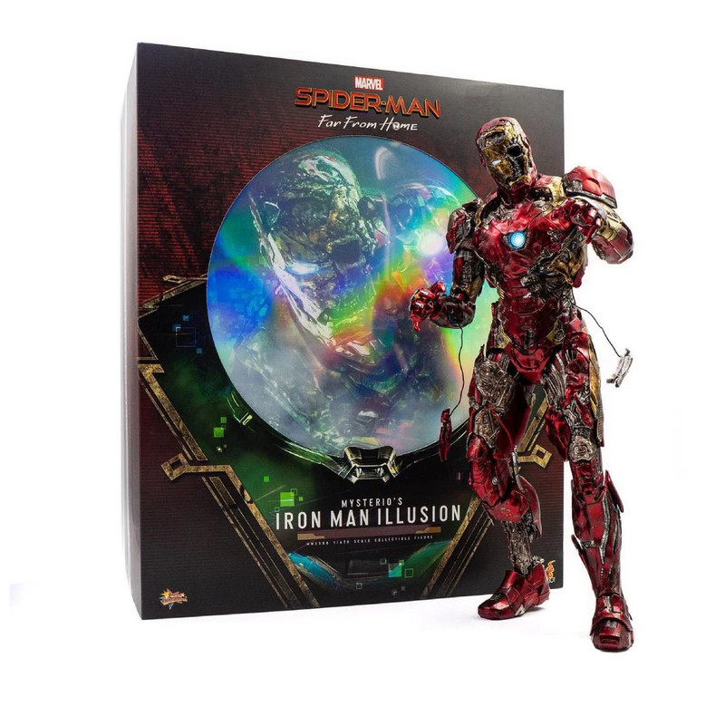 (Pre-Owned) Marvel Spider-man Far From Home: Mysterio's Iron Man Illusion Figure - مجسم مستعمل